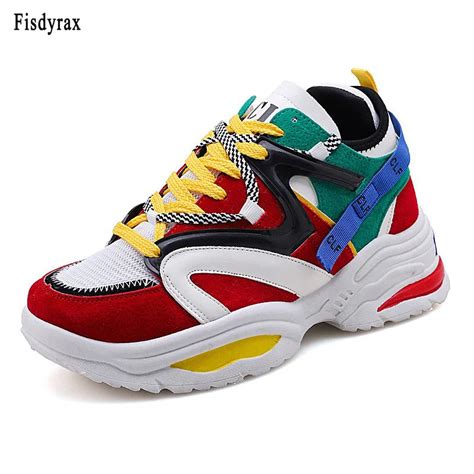 multi colored sneakers for women's.